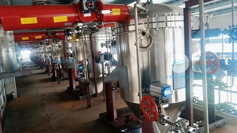 Kajian Kes: Pengangkutan Gas Anti-kristal untuk Serbuk Ultrahalus di Kilang Kimia di Seoul, Korea Selatan