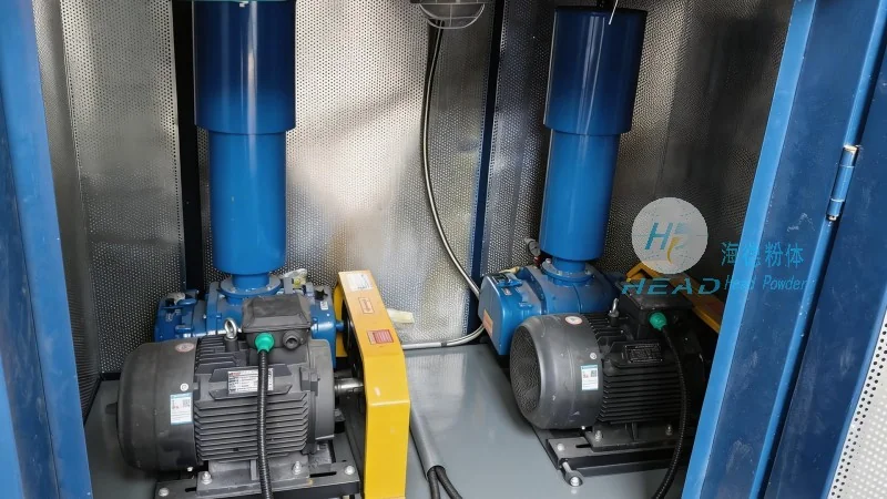 Projek Saluran Gas Bahan Besi Oksida aluminium Aswan, Mesir, Pengangkutan Pneumatik