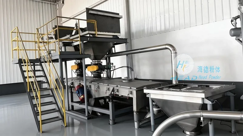 Projek Pengangkutan Pneumatik dengan Tekanan Negatif Berupa Starch Damietta Mesir Projek Pengangkutan Pneumatik dengan Tekanan Negatif Berupa Starch Damietta Mesir