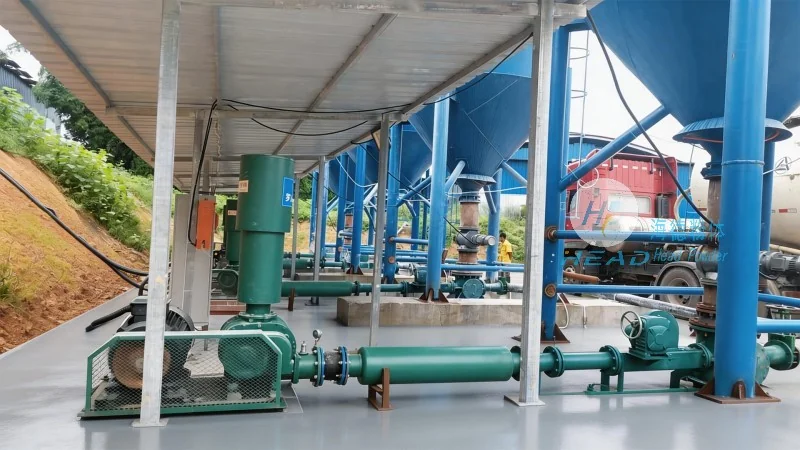 Sistem Pengangkutan Pneumatik Sodium Sulfate