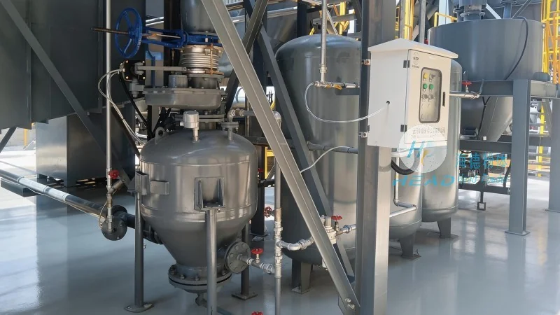 Sistem Pengangkutan Pneumatik Bikarbonat Natrium