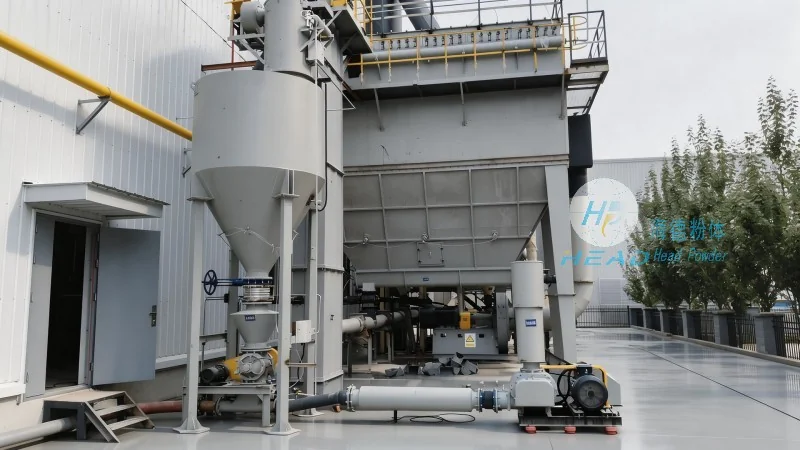 Lae, Papua New Guinea Lithium Carbonate Powder Projek Pengangkutan Pneumatik Tanpa Debu dengan Tekanan Negatif