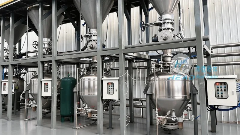 Projek Pengangkutan Gas Asap Terkunci Berbahan Gas Pneumatik di Jutland Selatan Denmark