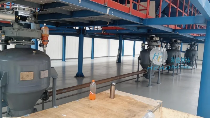 Da Nang, Vietnam Sistem Pengangkutan Pneumatik Serbuk PVDF untuk Bahan Baku Bateri Litium