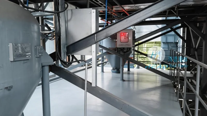 Aarhus, Denmark Serbuk Garam Lithium Kering Projek Pengangkutan Pneumatik