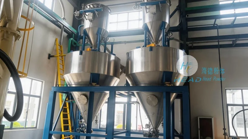 Projek Pengangkutan Pneumatik dengan Tekanan Negatif Berupa Starch Damietta Mesir