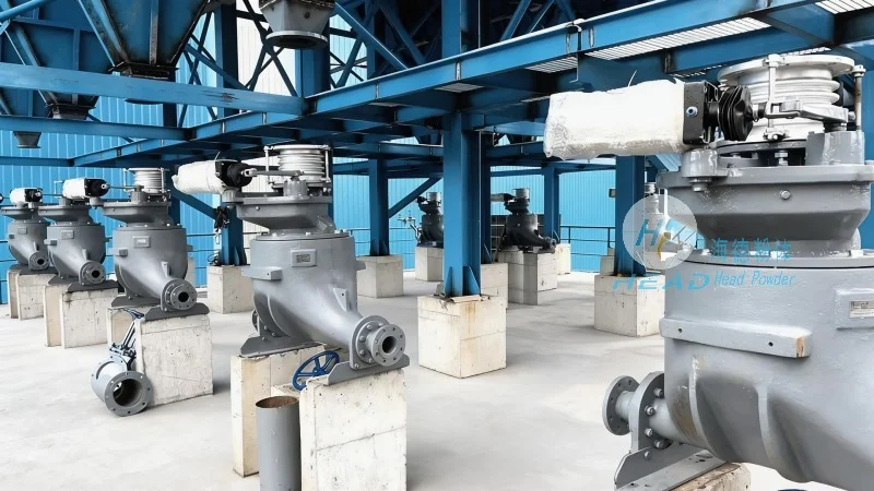 Kotka, Finland Projek Penghantaran Pneumatik Bahan Serbuk Denitrifikasi Gas Asap