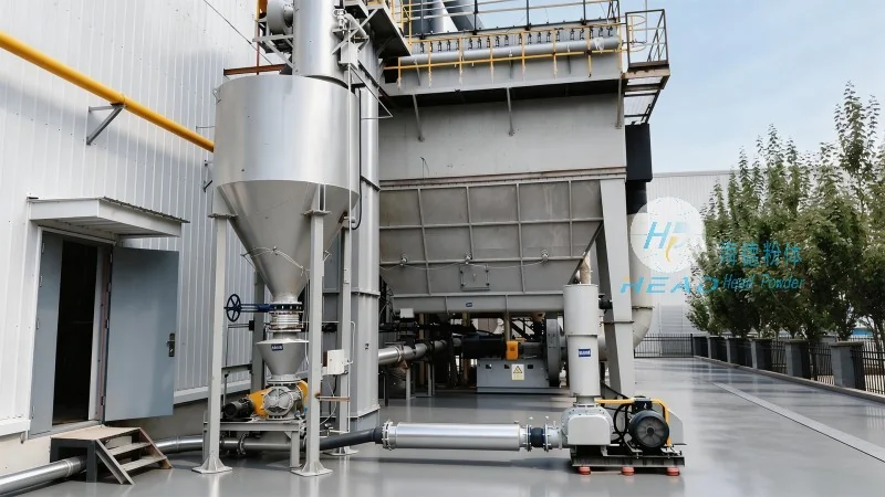 Hamburg, Jerman: Projek Pengangkutan Gas tertutup untuk Serbuk Pewarna Kimia Halus