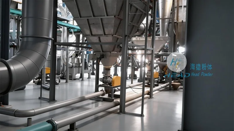 Kasus Pengangkutan Pneumatik bersih untuk Bahan Tambahan Makanan di Manizales, Colombia